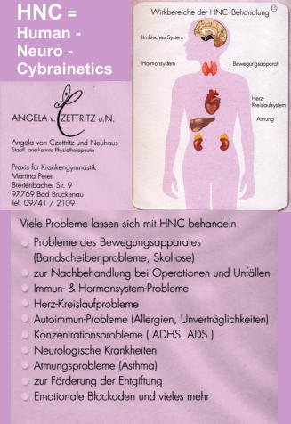HNC = Human - Neuro - Cybrainetics